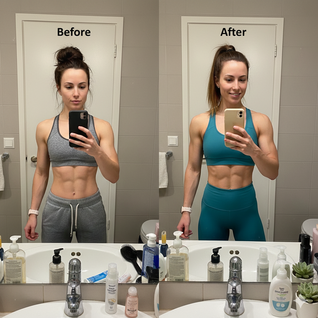 Elena before after testimonial